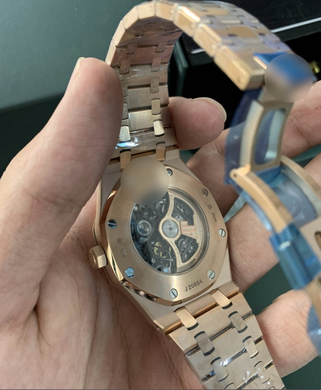 Aidemars Puguet Rosegold Skeleton Watch Royale Counterfeit