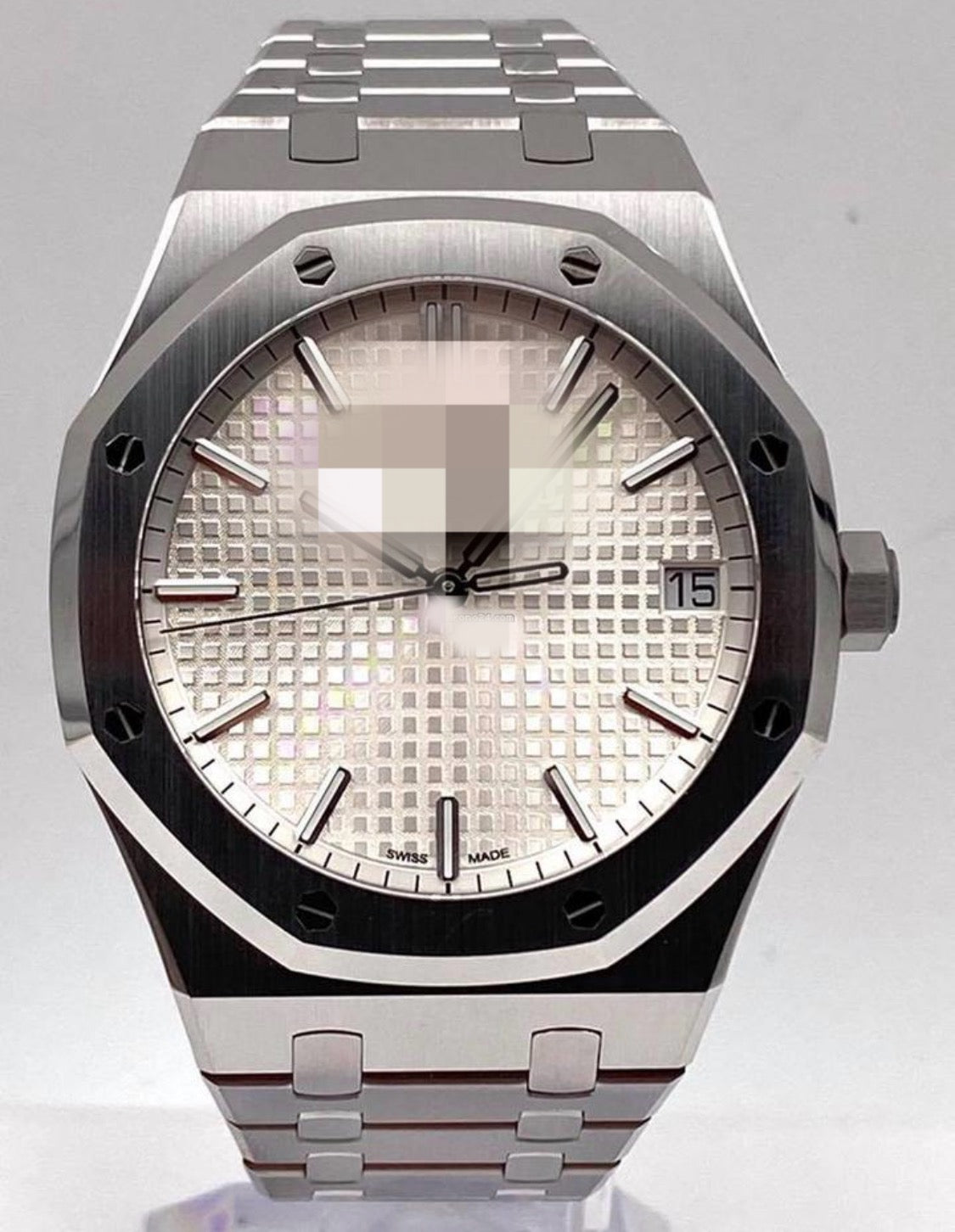 Aidemars Puguet Royale Öak Silver White Dial Watch