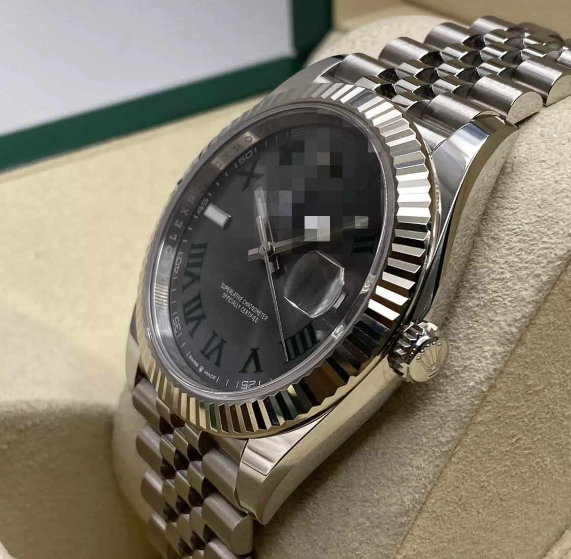 Polex Wimbeldon Full Silver Watch