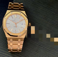 Aidemars Puguet Royal Oak Gold White Dial Watch
