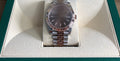 Polex Two Tone Rosegold Silver Jatedust Jubillee armband Watch Rosegold Dial
