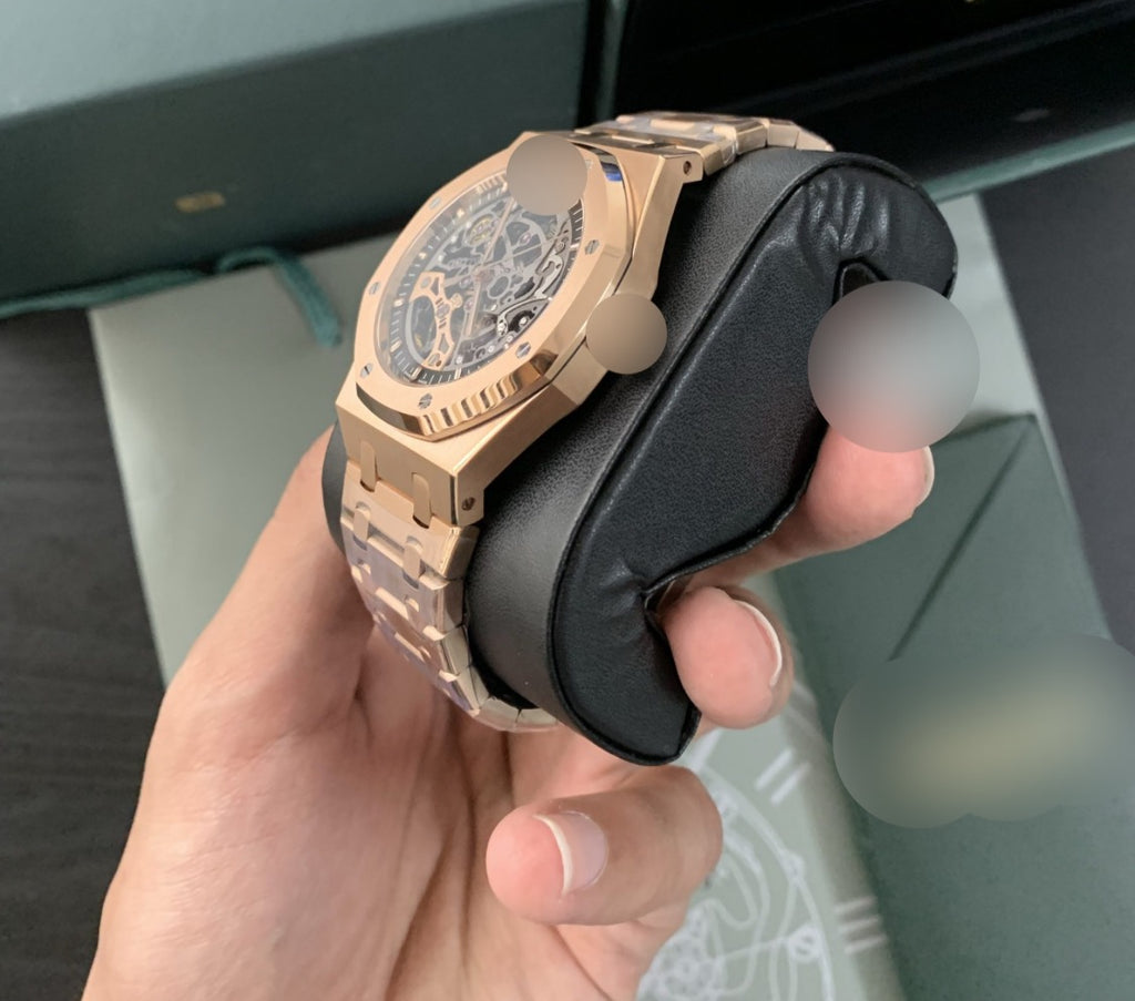 Aidemars Puguet Rosegold Skeleton Watch Royale Counterfeit