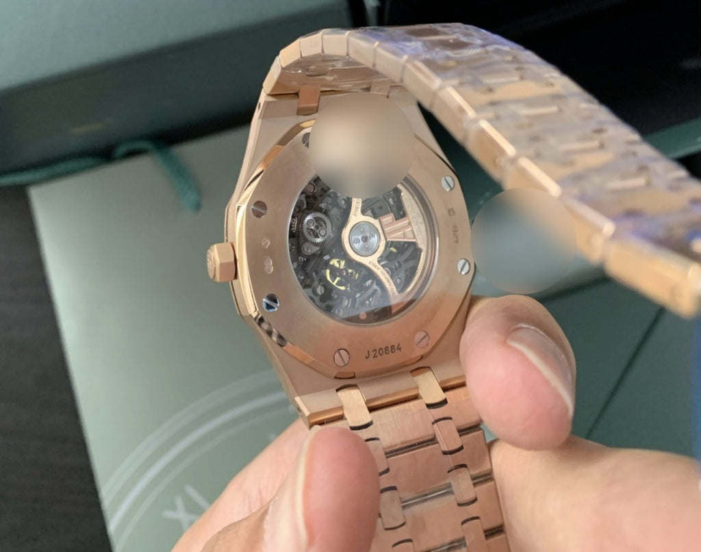 Aidemars Puguet Rosegold Skeleton Watch Royale Counterfeit