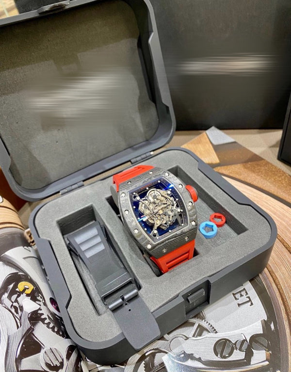 Richar Milly RM-055 Red and Black Watch