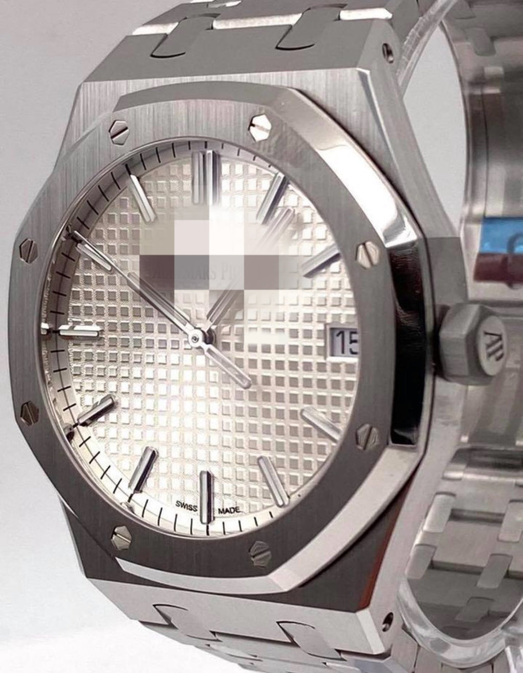 Aidemars Puguet Royale Oak Silver White Dial Watch