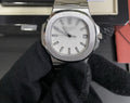 Ratek Rillipe Nautilus Silver White Dial Watch